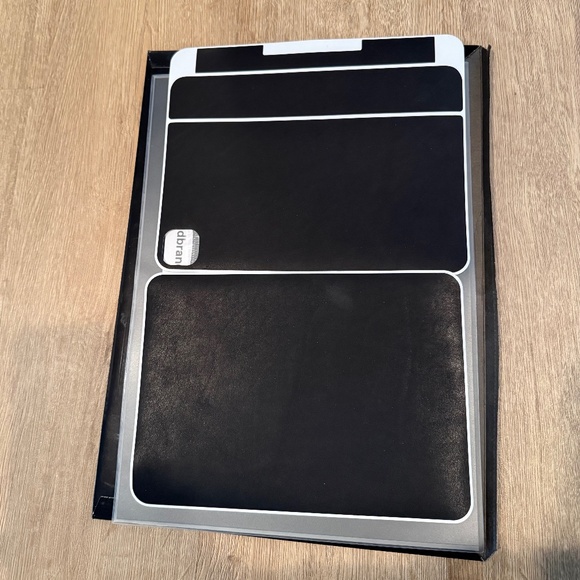 Dbrand Skin for Apple Magic Keyboard for iPad Pro 11" (M4) - Black Leather - Picture 5 of 12